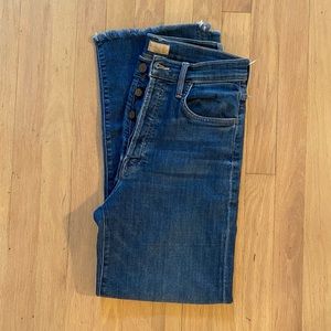 MOTHER Rambler Ankle Fray Jeans
